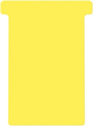 T-kaart Djois formaat 3 77mm geel 100st 100 Stuk