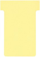 T-kaart Nobo nr.2 48mm geel 100 stuks 100 Stuk