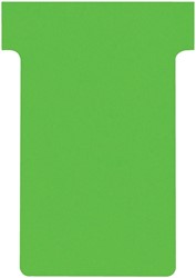 T-kaart Nobo nr.2 48mm groen 100 stuks 100 Stuk