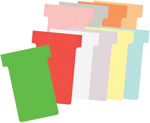 T-kaart Nobo nr.2 48mm roze 100 stuks 100 Stuk-4