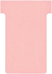 T-kaart Nobo nr.2 48mm roze 100 stuks 100 Stuk