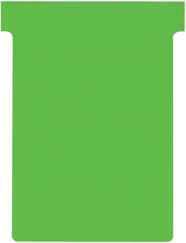 T-kaart Nobo nr.3 80mm groen 100 stuks