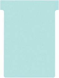 T-kaart Nobo nr.3 80mm blauw 100 stuks 100 Stuk