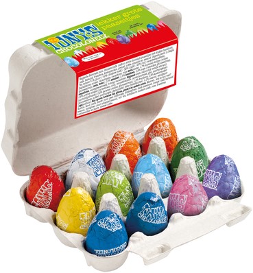 Chocolade Tony's Chocolonely paaseitjes assorti 12 Stuk-2