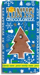 Chocolade Tony's Chocolonely puur mint candy cane 1 Stuk