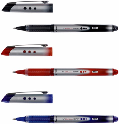 Rollerpen PILOT V-Ball Grip BLN-VBG-5 F zwart 1 Stuk-2