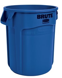 CONTAINER BRUTE ROND BLAUW 121 LITER 1 STUK