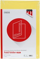 Vouwmap Quantore fo ongelijke zijde 250gr geel 1 Stuk-2