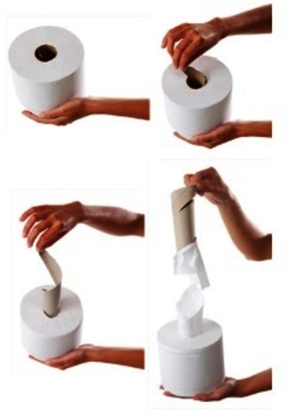 Poetspapier Tork M2 Universal 2laags 160m wit 6 Rol-3