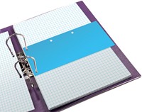 Scheidingsstrook Oxford duo 240x105mm blauw 60st 60 Stuk-2