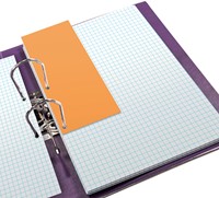 Scheidingsstrook Oxford duo 240x105mm oranje 60st 60 Stuk-3