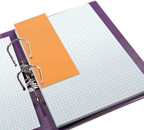 Scheidingsstrook Oxford duo 240x105mm oranje 60st 60 Stuk-3