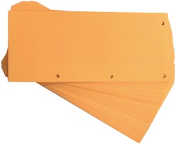 Scheidingsstrook Oxford duo 240x105mm oranje 60st 60 Stuk