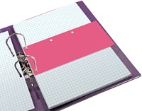 Scheidingsstrook Oxford duo 240x105mm roze 60st 60 Stuk-2