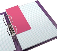 Scheidingsstrook Oxford duo 240x105mm roze 60st 60 Stuk-3