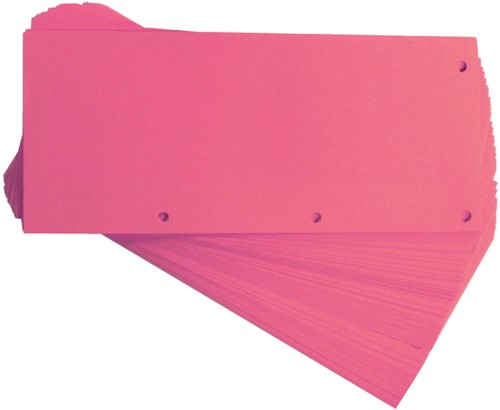 Scheidingsstrook Oxford duo 240x105mm roze 60st 60 Stuk