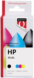 Inktcartridge Quantore Hp 351XL Cb338ee hc kleur 1 Stuk