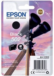 Inktcartridge Epson 502 T02V1 zwart 1 Stuk