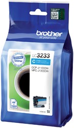 Inktcartridge Brother LC-3233C blauw 1 Stuk