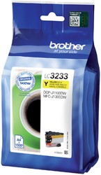 Inktcartridge Brother LC-3233Y geel 1 Stuk