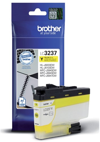 Inktcartridge Brother LC-3237Y geel 1 Stuk