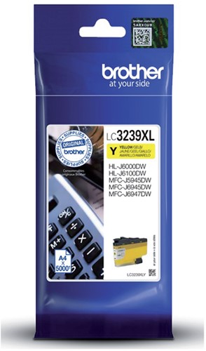 Inktcartridge Brother LC-3239XLY geel 1 Stuk