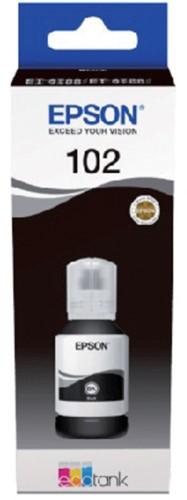 Navulinkt Epson 102 T03R1 zwart 1 Stuk
