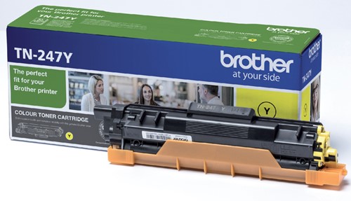 Toner Brother TN-247Y geel 1 Stuk