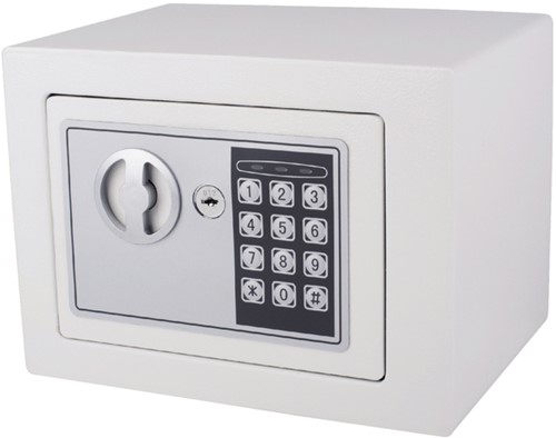 Kluis Pavo mini 230x170x170mm elektronisch wit 1 Stuk-3