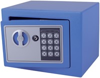 Kluis Pavo mini 230x170x170mm elektronisch blauw 1 Stuk-2