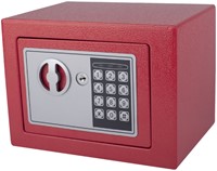 Kluis Pavo mini 230x170x170mm elektronisch rood 1 Stuk-1