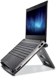 Laptopstandaard Kensington SmartFit Easy Riser koelfunctie zwart