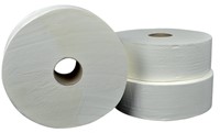 Toiletpapier Cleaninq T1 jumbo groot 6x380m wit 6 Rol-1