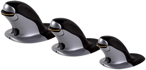 Ergonomische muis Fellowes Penguin draadloos large 1 Stuk-1
