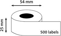 Labeletiket Quantore 11352 54x25mm adres wit 500 stuks-6