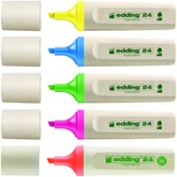 Markeerstift edding 24 Eco 2-5mm geel 1 Stuk-2