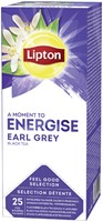 Thee Lipton Energise earl grey 25x1.5gr 25 Stuk