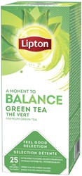 Thee Lipton Balance green tea 25x1.5gr 25 Stuk