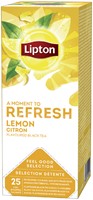 Thee Lipton Refresh lemon 25x1.5gr 25 Stuk