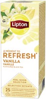 Thee Lipton Refresh vanille 25x1.5gr 25 Stuk