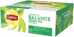 Thee Lipton Balance green tea 100x1.5gr 100 Stuk