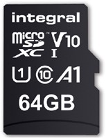 Geheugenkaart Integral microSDXC V10 64GB 1 Stuk