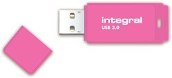 USB stick 3.0 Integral 64GB neon roze 1 Stuk