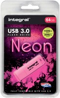 USB stick 3.0 Integral 64GB neon roze 1 Stuk-2
