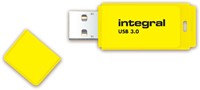 USB stick 3.0 Integral Neon USB-A 64GB geel 1 Stuk-2