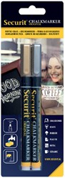 Krijtstift Securit SMA-100 rond 1-2mm goud/zilver 2 Stuk