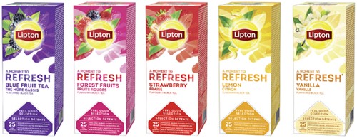 Thee Lipton Refresh blue fruit tea 25x1.5gr 25 Stuk-2