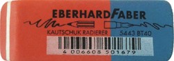 Gum Eberhard Faber EF-585443 rood/blauw 1 Stuk