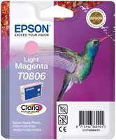 Inktcartridge Epson T0806 lichtrood 1 Stuk