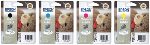 Inktcartridge Epson T0611 zwart 1 Stuk-2